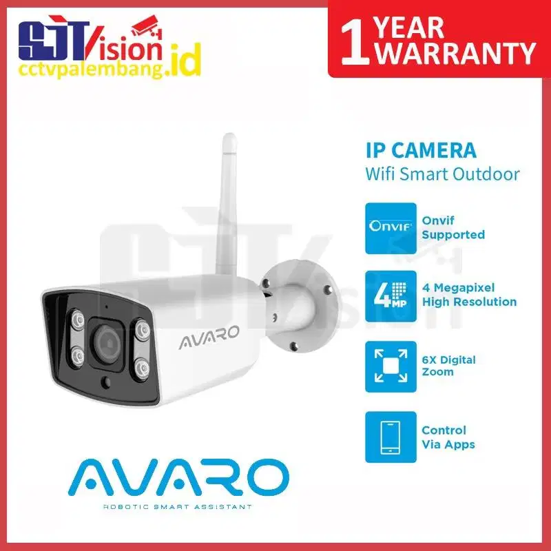 Wireless Camera Avaro 4MP Outdoor - Avaro