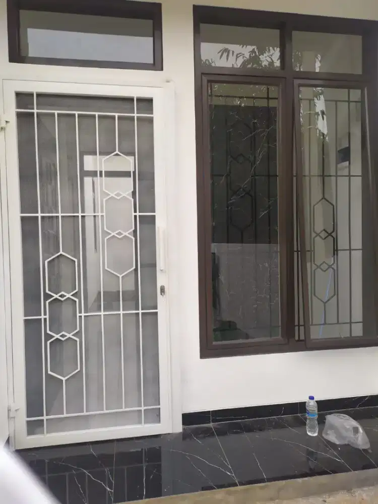 Pintu tralis/jendela tralis  pagar kanopy reling balkon dll