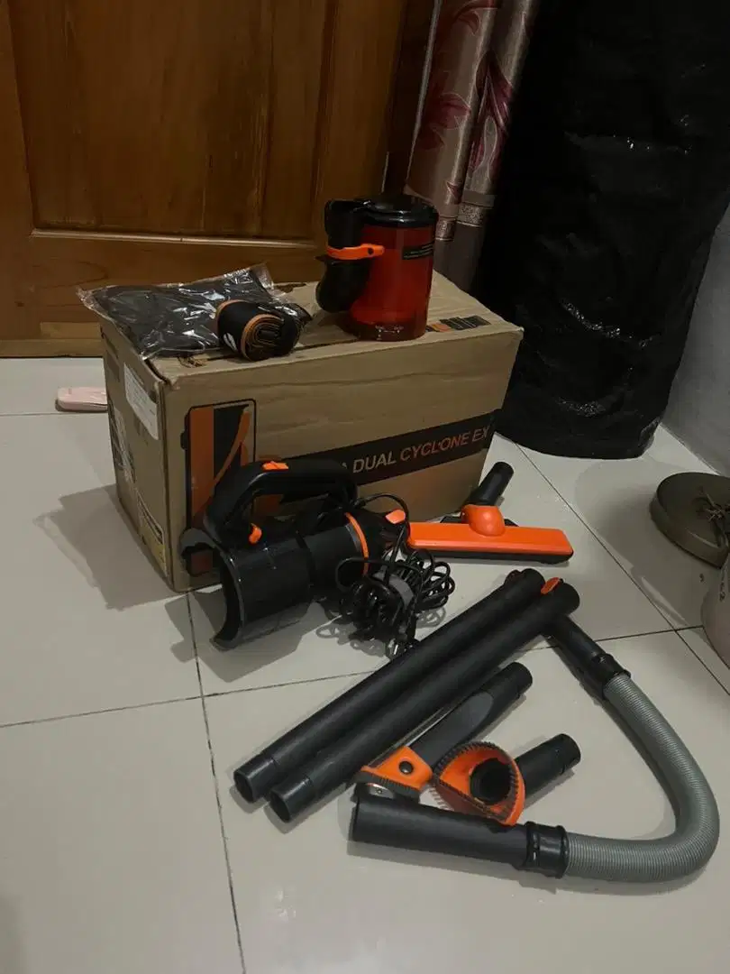 Vacum Cleaner Twinbird Jet Blow Orange 3 in 1