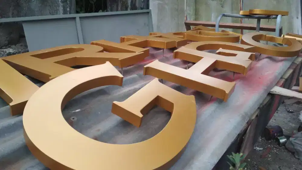 Huruf timbul murah bandung