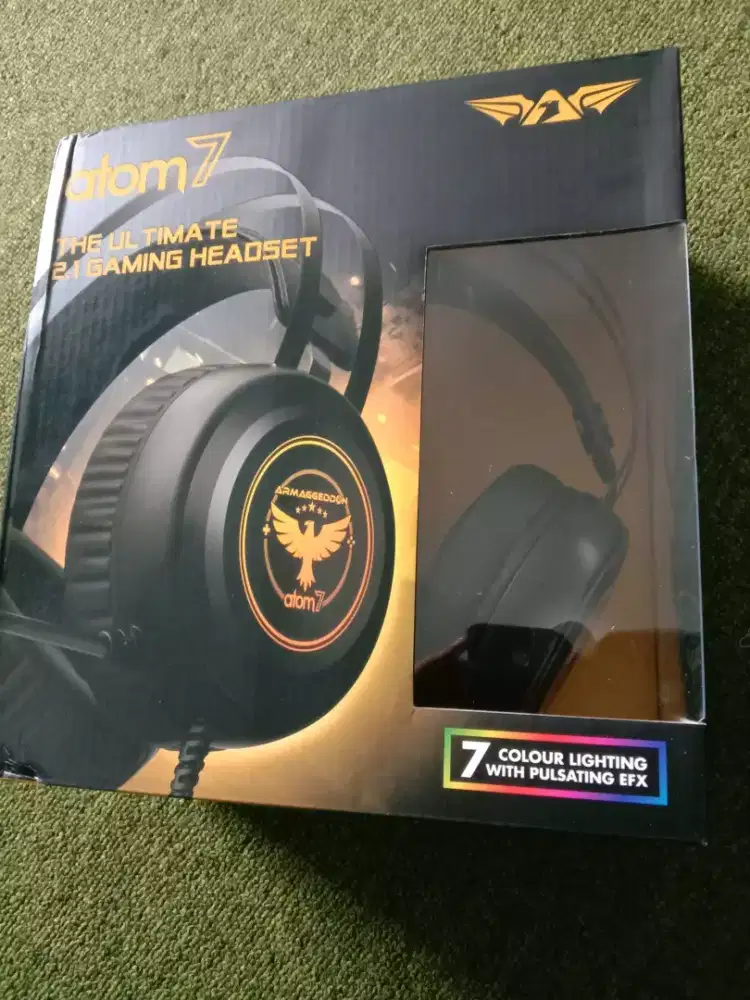 Headset gaming armaggeddon online atom 7