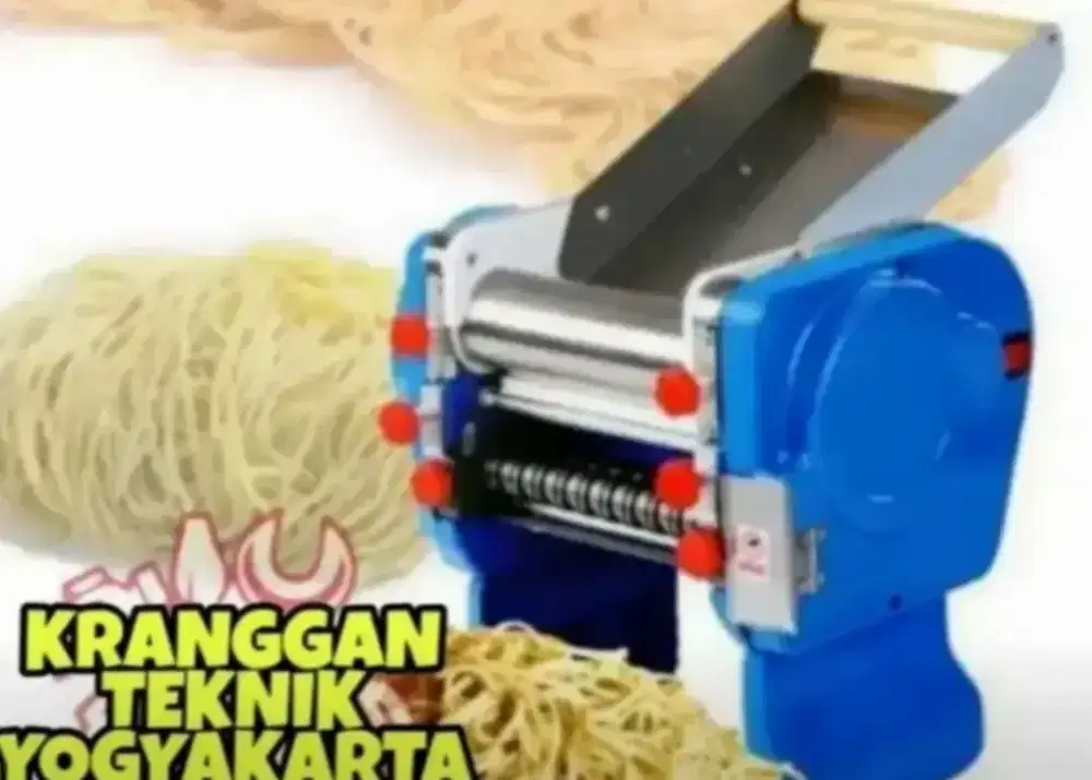 (KRANGGAN TEKNIK)mesin cetak mie gilingan kulit lumpia penipis adonan