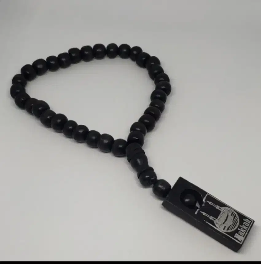 Tasbih kayu./Tasbeh. Harga grosir per 10pcs Ukuran kecil biji 33butir.