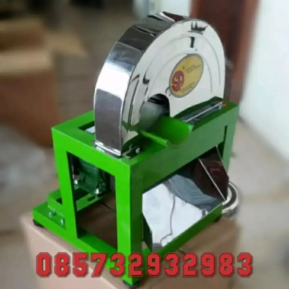 Mesin Rajang Singkong / Alat Pemotong & Membuat Kripik - Dinamo 200wat
