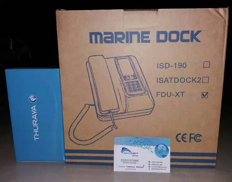 Telepon Satelit Thuraya FDU-XT Docking Marine