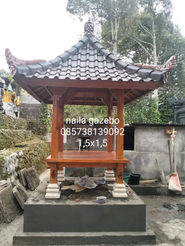 Gazebo tembau karya nak bali