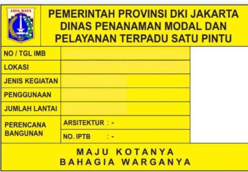 Jasa Gambar & Pengurusan PBG/SLF/Reklame/IPTB/SKA