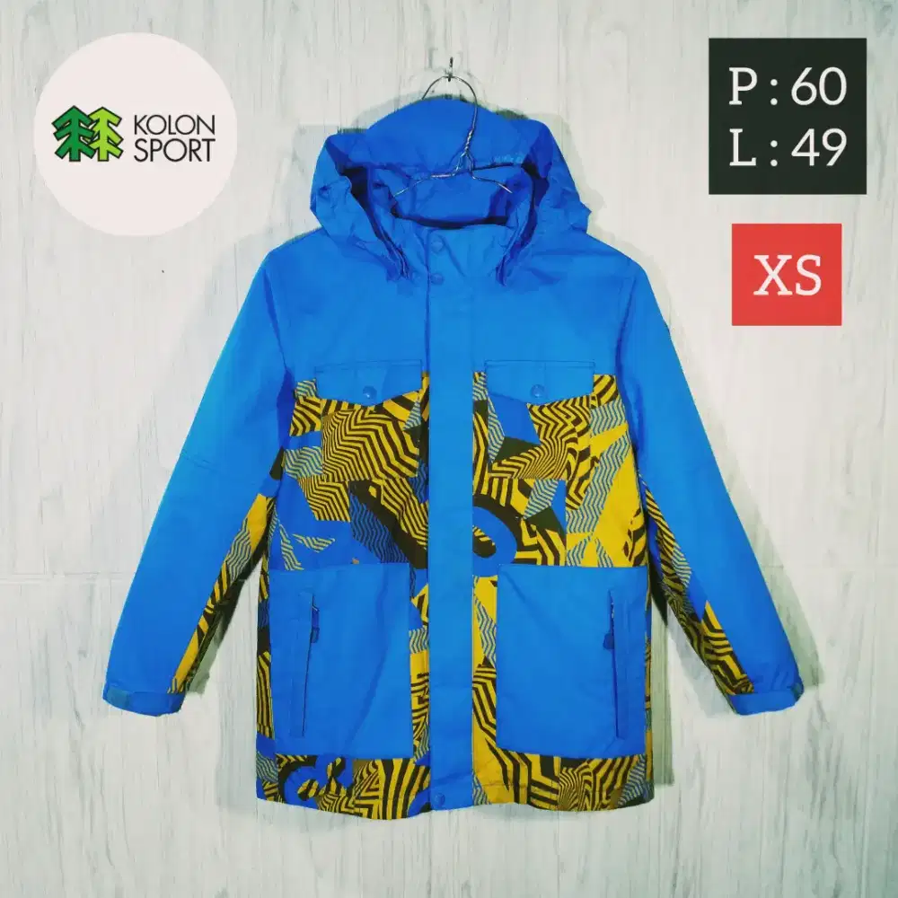 KOLON SPORT Snowboard Jaket Outdoor Gunung Hiking Second Original