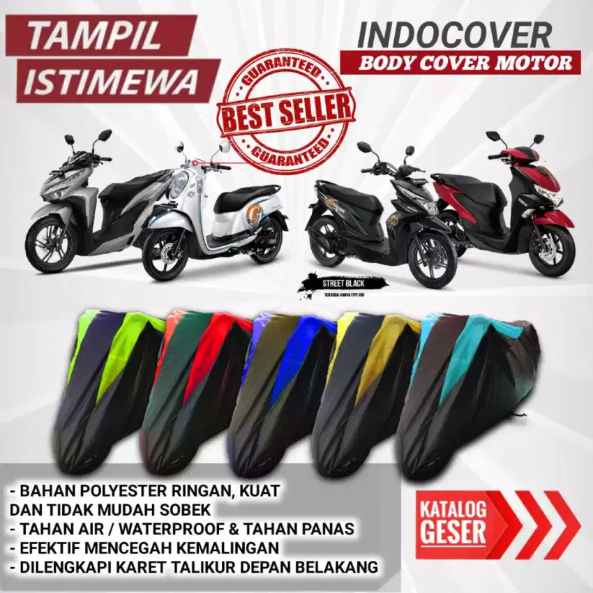 Sarung motor indocover promo