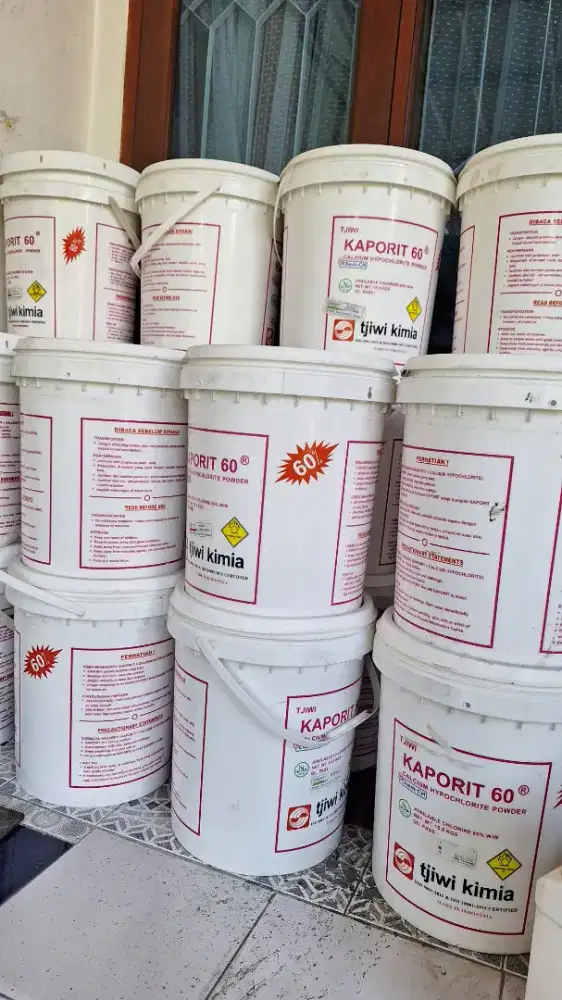 CUCI GUDANG. Kaporit tjiwi kimia