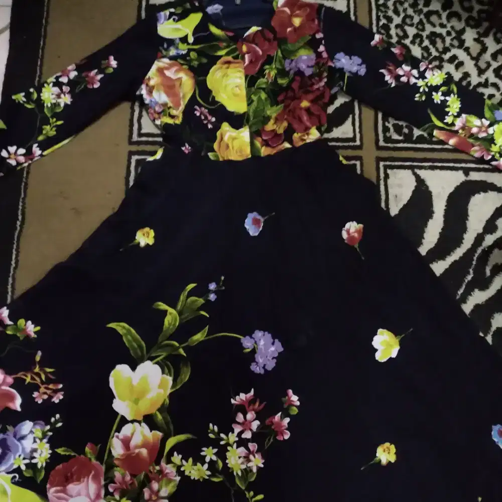 (Longdress Bunga Mewah)