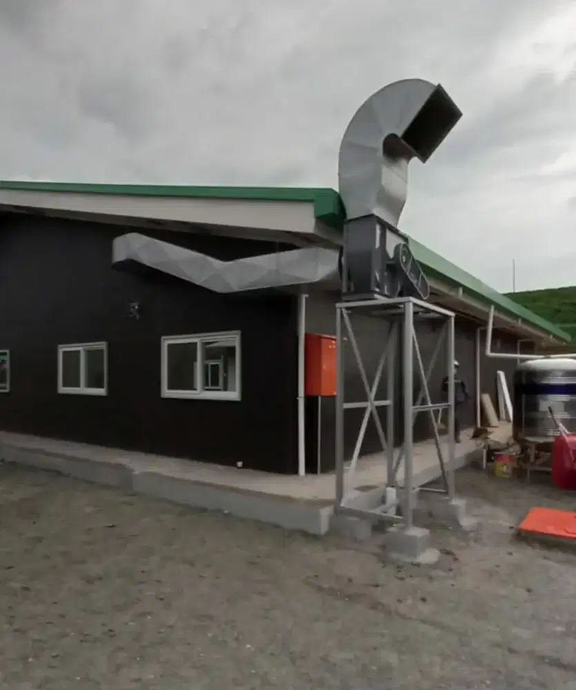 Ducting exhaust fresh air dan ducting ac