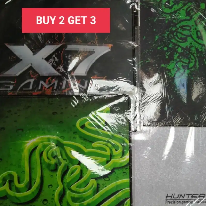 Mousepad gaming komputer jumbo ( buy 2 get 3 random )