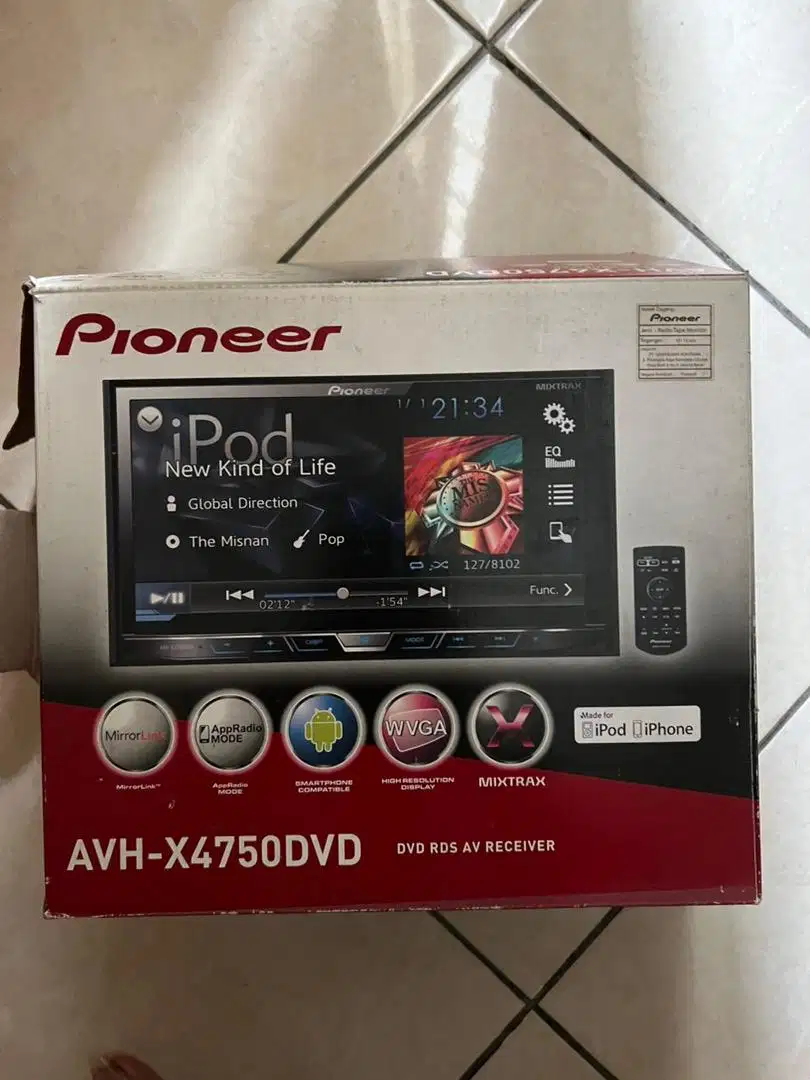 Pioneer AVH X4750 DVD