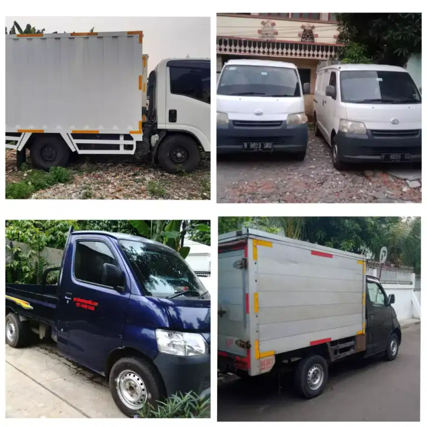 Rental Sewa Mobil Box, Blindvan, Pick Up, Truk, APV, Pindahan