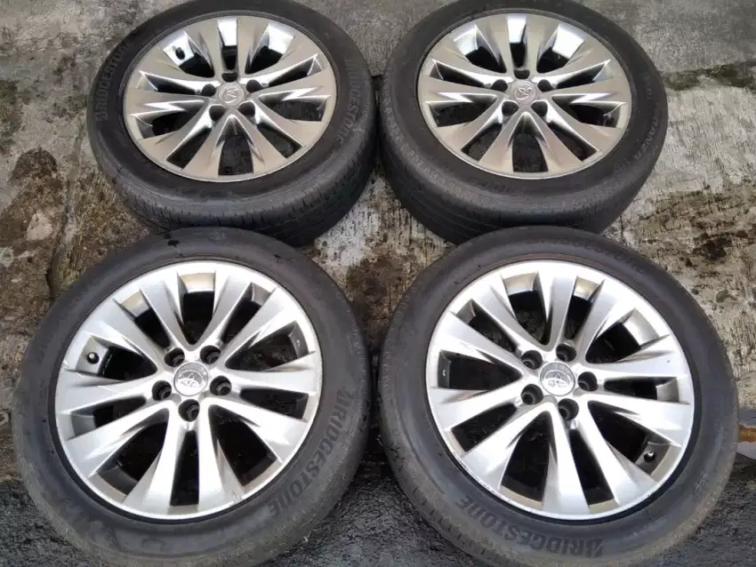 VELG toyota alphard vellfire ring Sama ban ring 18 sama Ban