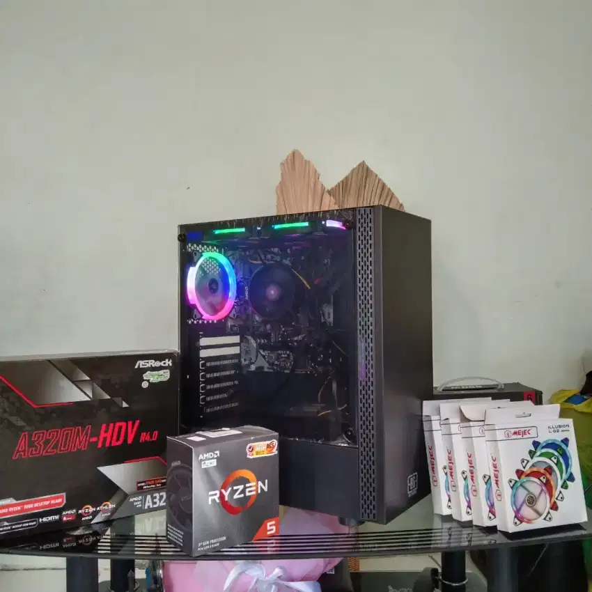 Paket PC CPU AMD Ryzen 5 5600G Game Gaming / Editing