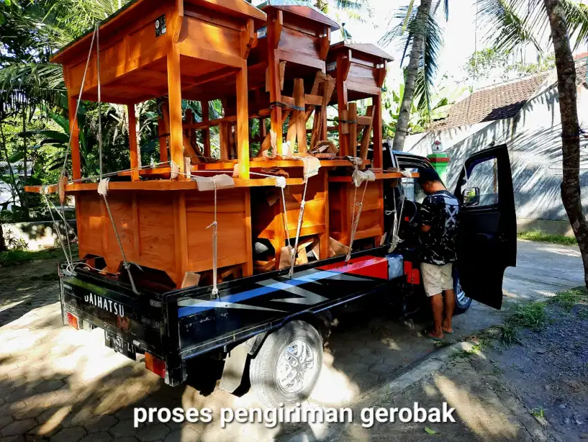 Gerobak Angkringan GRATIS ONGKIR bayar ditempat (COD) JABODETABEK #011