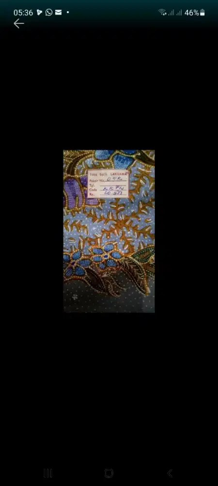 Kain batik tempo doeloe