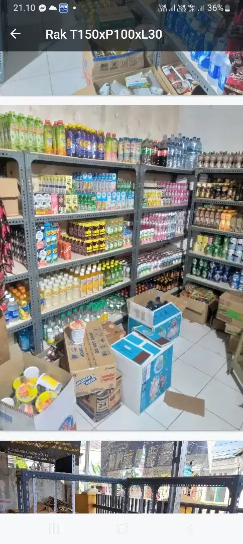 Rak serbaguna T150xP100xL30