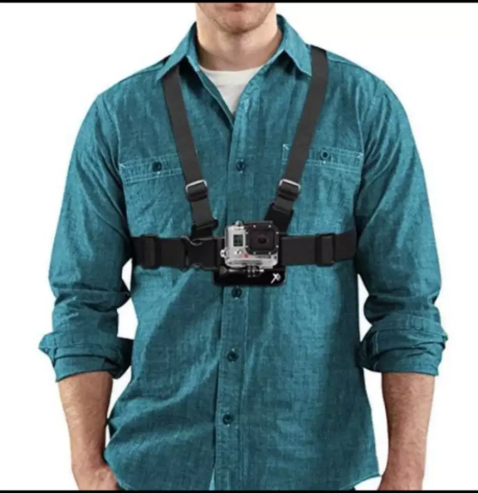 Chest strap belt tali dada utk gopro/eken/yicam/sjcam/garmin