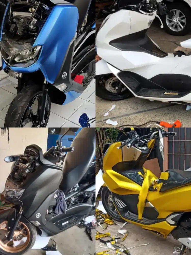 Sticker wrapping panggilan ke rumah