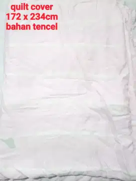 Quilt cover bahan tencel adem