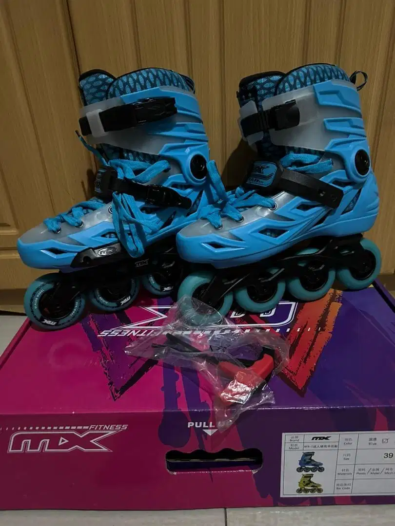 Sepatu roller skate inline freestyle pro slalom