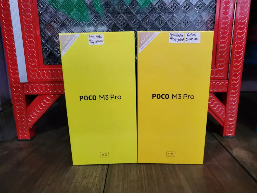 Poco M3 Pro 5G 4GB/64GB Yellow Baru