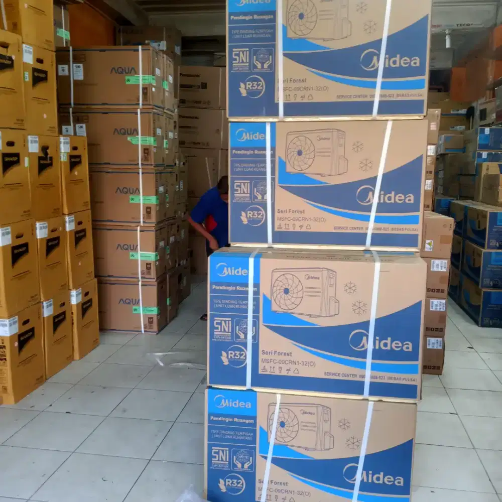 Jual AC baru/second terima tukar tambah