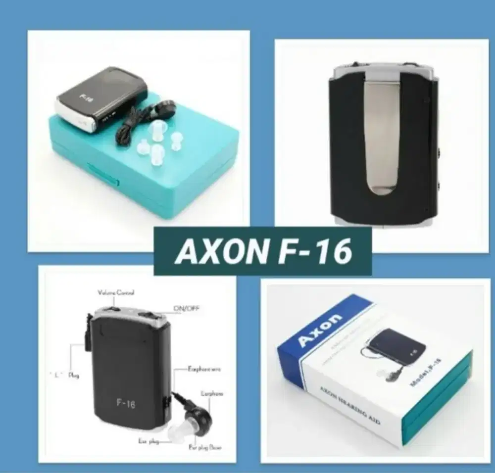 Alat Bantu Dengar Kabel  & AXON & model   F - 16  murah.