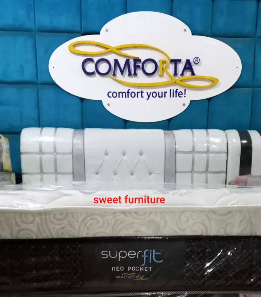 Springbed Comforta Neo Pocket 5 kaki