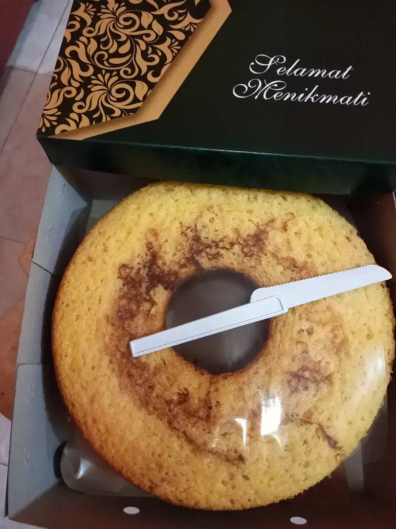 Marbel cake enak & halal.