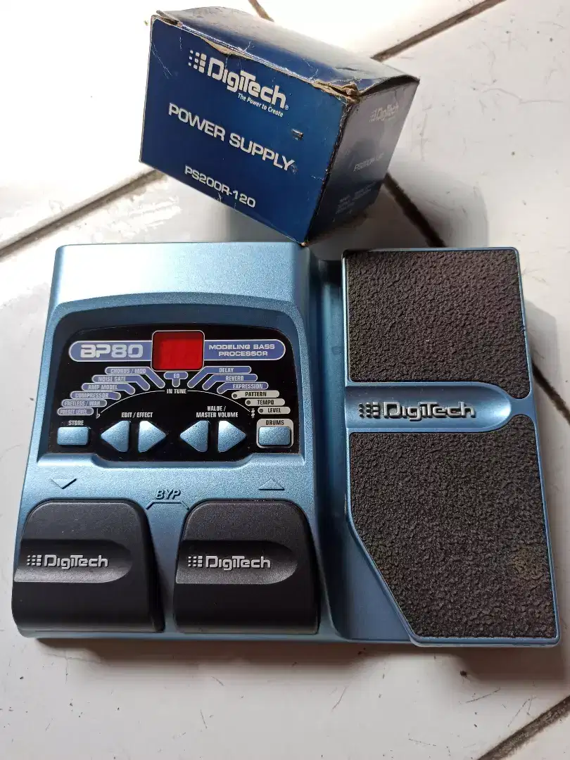 Digitech BP80 |  Modeling Bass Processor | Efek Bass