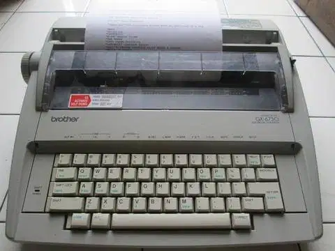 Mesin Ketik Brother GX 6750