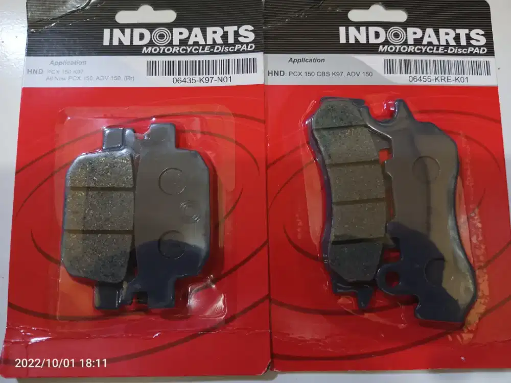 Kampas Rem Indopart Dispad Depan PCX ADV