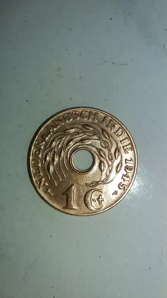 coin lama 1Cent thn 1945