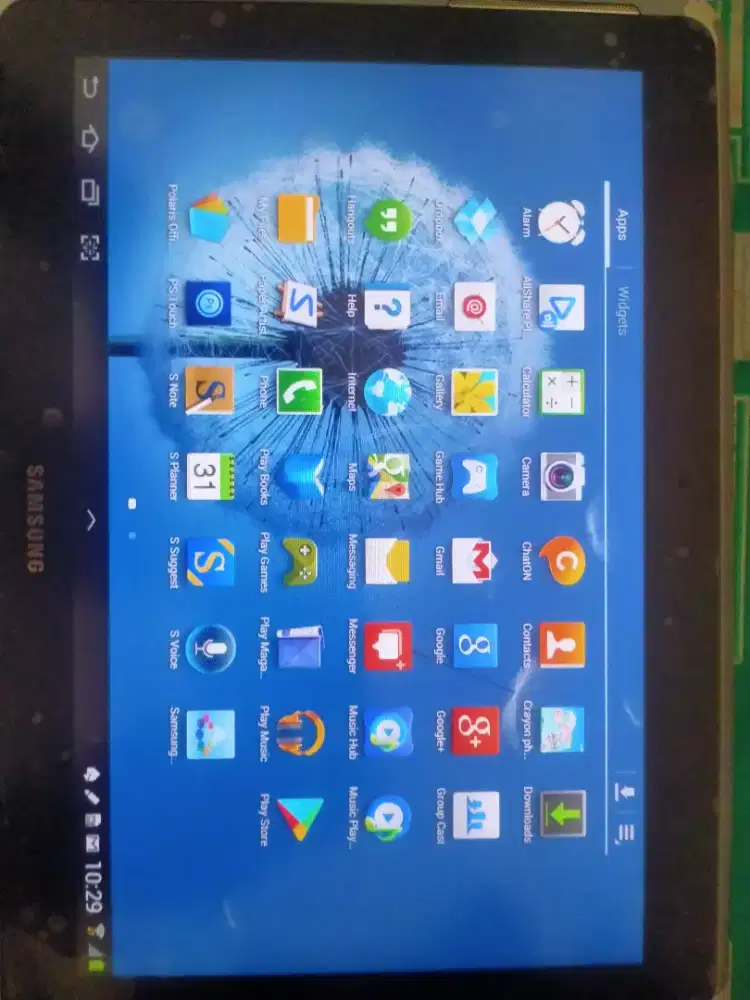 Samsung tablet gt n8000 10 inchi