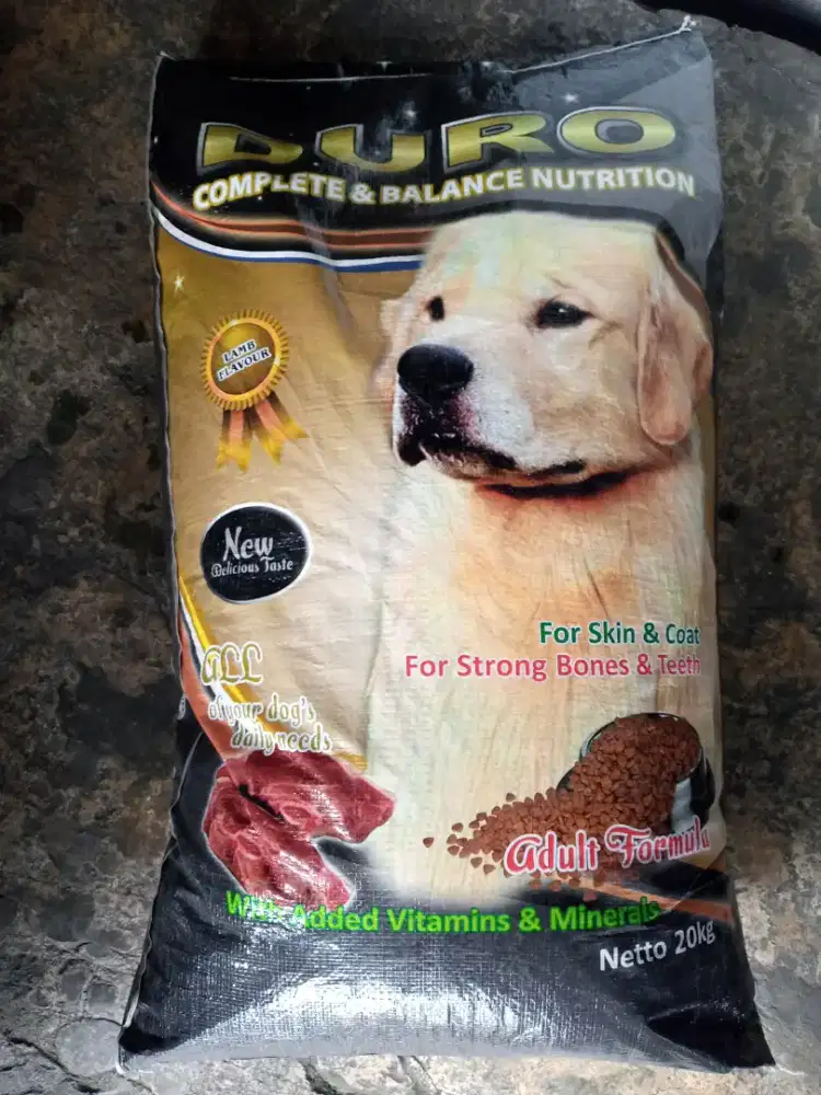 Dogfood Duro Lamb 20kg 20 kg makanan anjing bagus murah