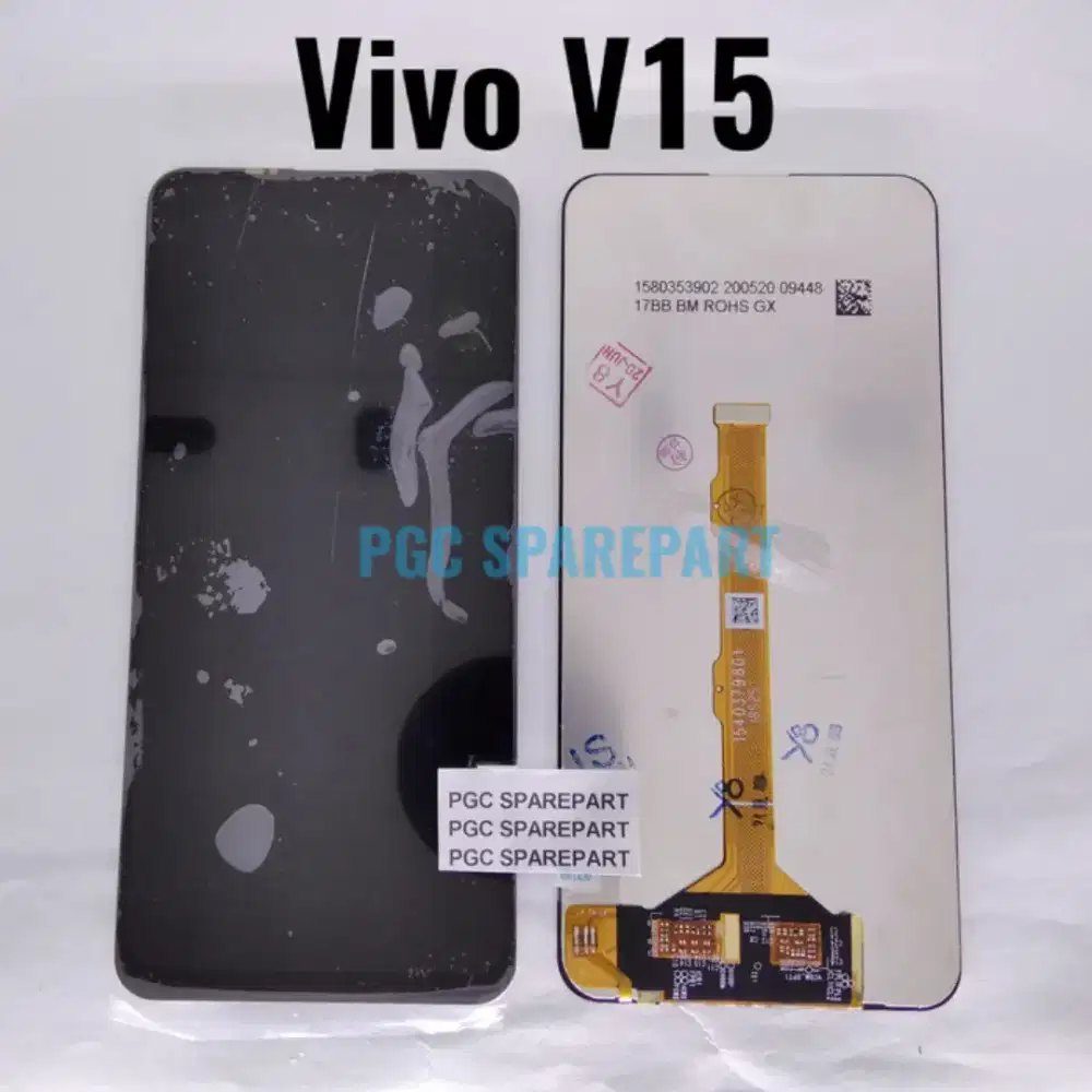 KACA LCD  vivo v15 FULLSET SIAP PASANG