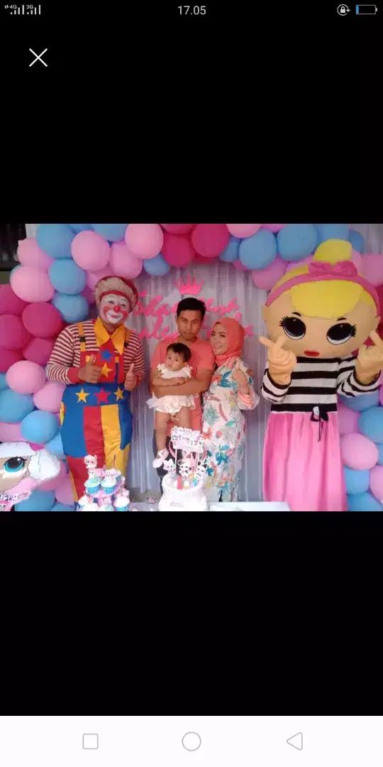 Dekorasi balon grand opening acara ultah promosi kantor