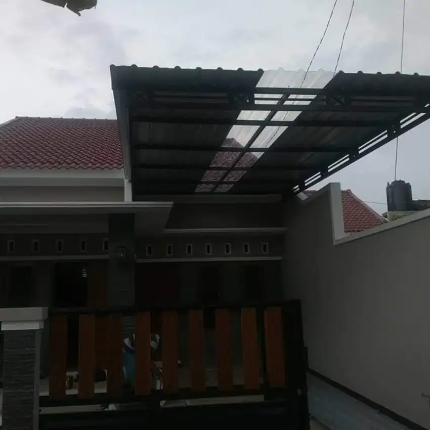 Kanopi besi galvanis anti karat