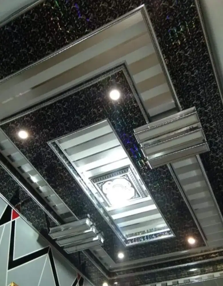 Plafon pvc murah terpasang