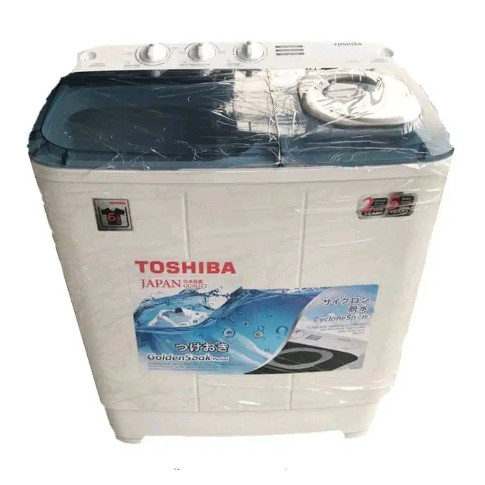 Mesin Cuci Toshiba 2 Tabung 7 Kg VH-H75MN