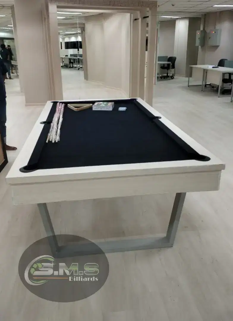 Meja Billiard biliar bilyard pool table 7ft 8ft 9ft full rangka besi