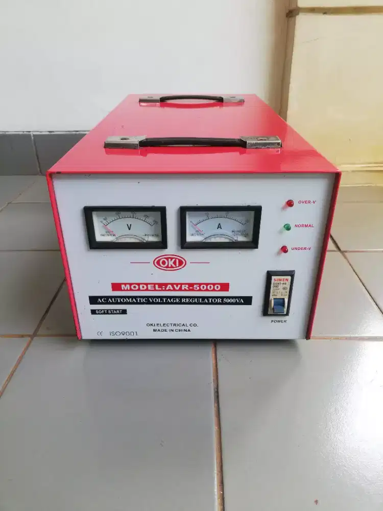 Stabilizer Oki 5000 watt Avr-5000 second bekas