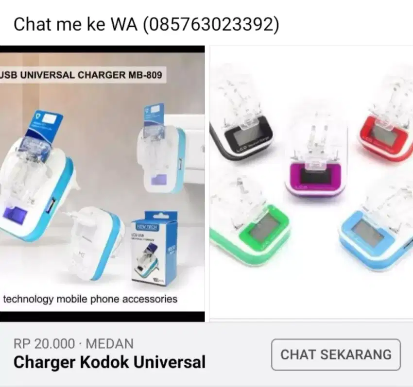 Charger Kodok Universal