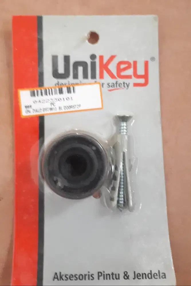 Unikey Rubber Floormount Doorstopper DST 9913 BL (A-688E)