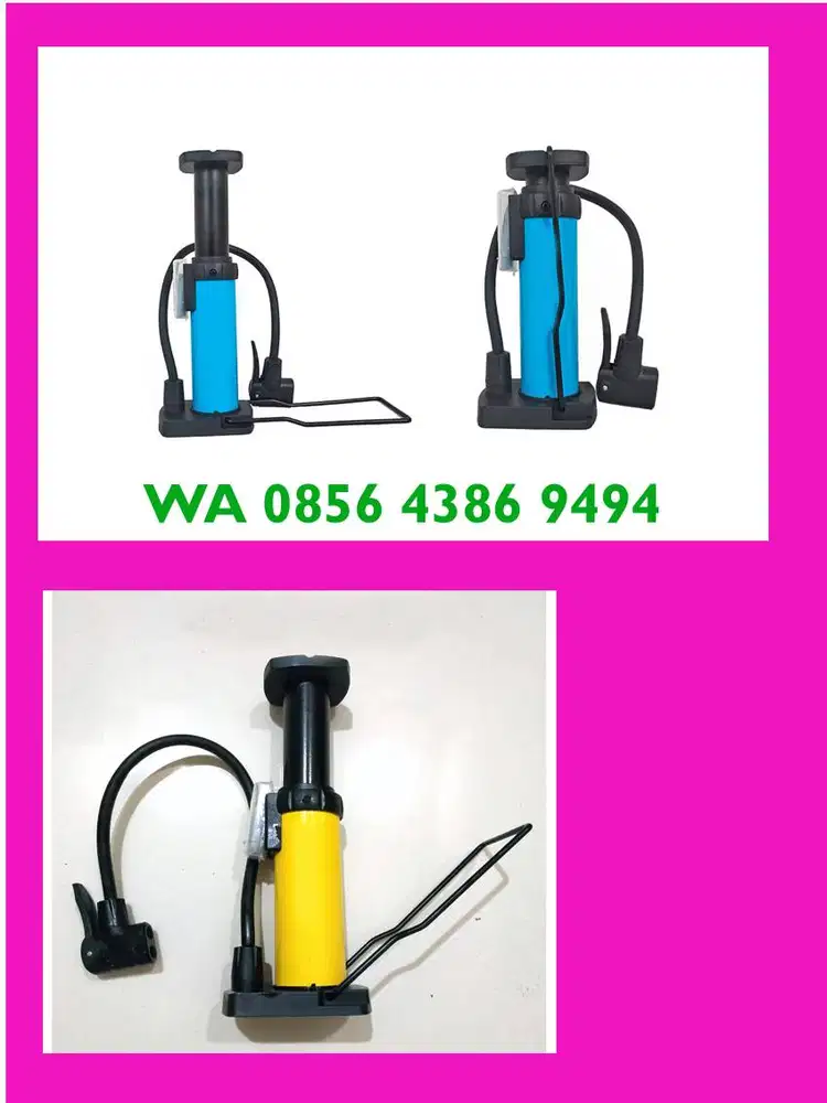 Pompa Sepeda~MOTOR = PRAKTIS CEPAT PENUH ~
Mudah Dibawa Masuk TAS /JOK