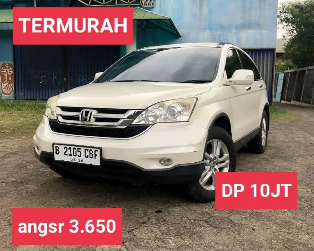 TERMURAH HONDA CRV 2 4 AT 2011 WARNA PUTIH KONDISI BAGUS Mobil Bekas 914269815